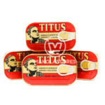 TITUS SARDINES PACK OF 5 (0.6LBS)