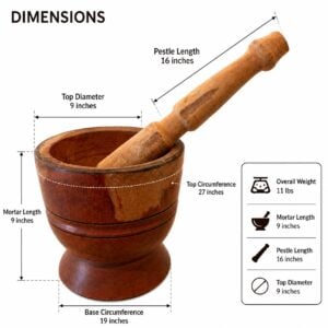 AFRICAN HANDMADE MORTAR FOR POUNDING.