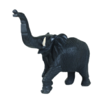 LARGE SOLID WOOD ELEPHANTS (5.5LBS)