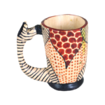 WOODEN ANIMAL CUPS