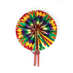 KENTE FOLDING FAN - PRINT-A (0.19LBS)