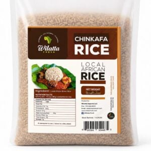 Brown Rice (local African Rice) CHINKAFA  10lbs