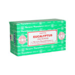 Satya: Eucalyptus Incense - 15g (12-Pack Box)