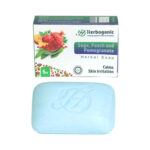 Herboganic:  Sage, Peach and Pomegranate Herbal Soap, 5 oz