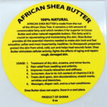 7 oz. Shea Butter Labels: Set Of 12