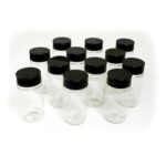 Set Of 12 Plastic Shaker Jars - 8 oz.