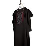 BROWN AFRICAN KAFTAN, TRADITIONAL DASHIKI, AFRICAN CLOTHING, MEN'S KAFTAN