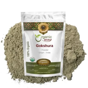 Organic Gokshura Powder - Usda Certified | Origin - India