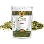 Organic Birch Leaf Whole - Usda Certified | Origin - Albania
