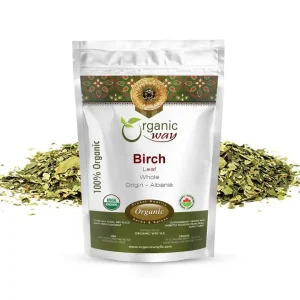 Organic Birch Leaf Whole - Usda Certified | Origin - Albania
