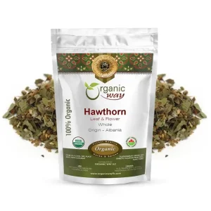 Organic Hawthorn Leaf & Flower