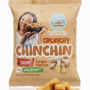 Crispy Chips Ginger Flavour – One Strip (10 pieces) 30g each