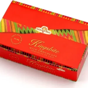 50g ( Middle Size) Golden Tree Milk Chocolate Kingsbite – 40% Ghana Cocoa