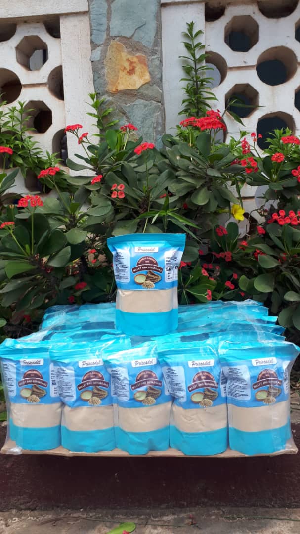 PRISCADEL CEREAL LEGUME MIX - MILLET AND SOYA BEANS, 800G
