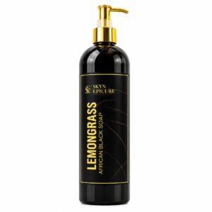 Skyn Epicure Lemongrass African Black Soap (1 liter)