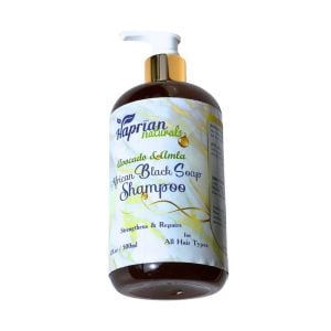 Haprian Naturals African Black Soap Shampoo