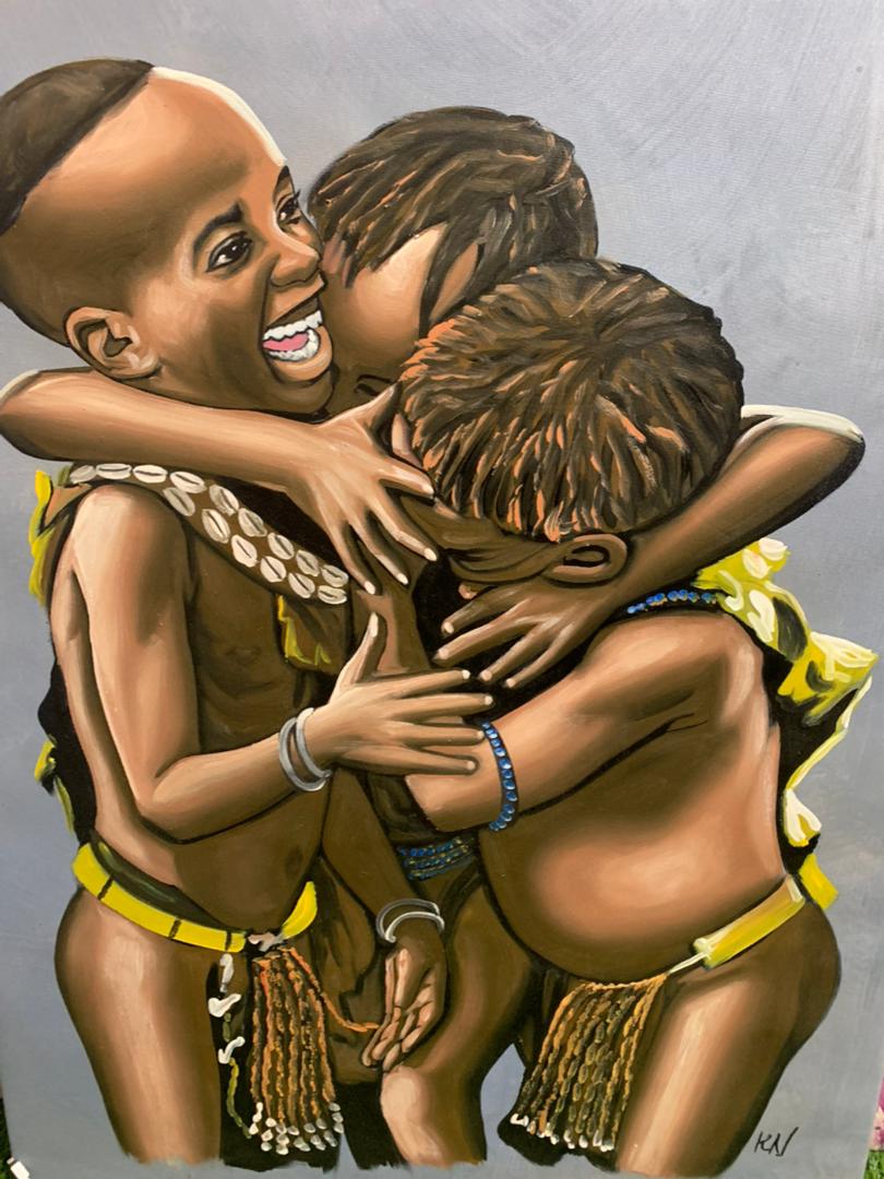 Unity is strengh painting