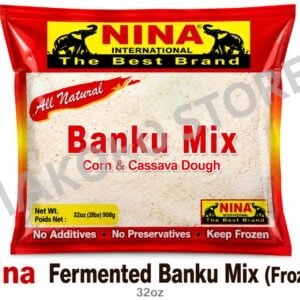 Nina Fermented Banku Mix (Frozen)