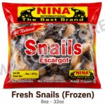 Fresh Snails (Frozen) 8oz - 32oz