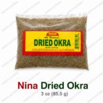 Nina dried okra 3oz