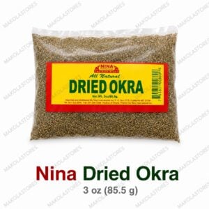 Nina dried okra 3oz