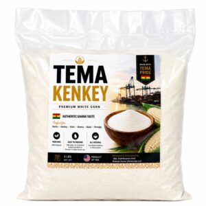 Tema Kenkey White Corn Meal ( 5lbs - 25lbs)