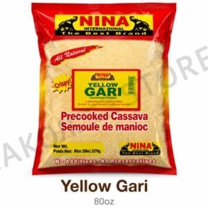 Nina yellow gari 80oz