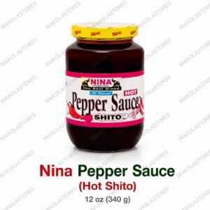 Nina pepper sauce (hot shito) 12oz