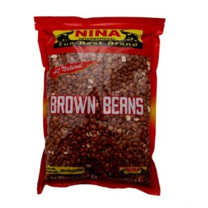 African Brown Beans 24oz - 48oz - 80oz/31lbs - 10 lbs