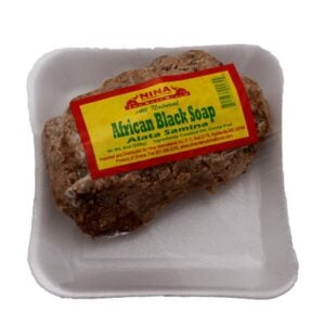 Nina African Black Soap (Alata Samina) 8oz - 12oz - 24oz - 48oz